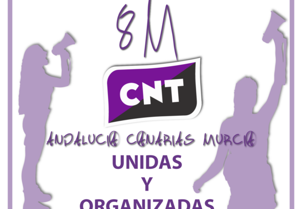 Cartel 8M CNT Andalucia