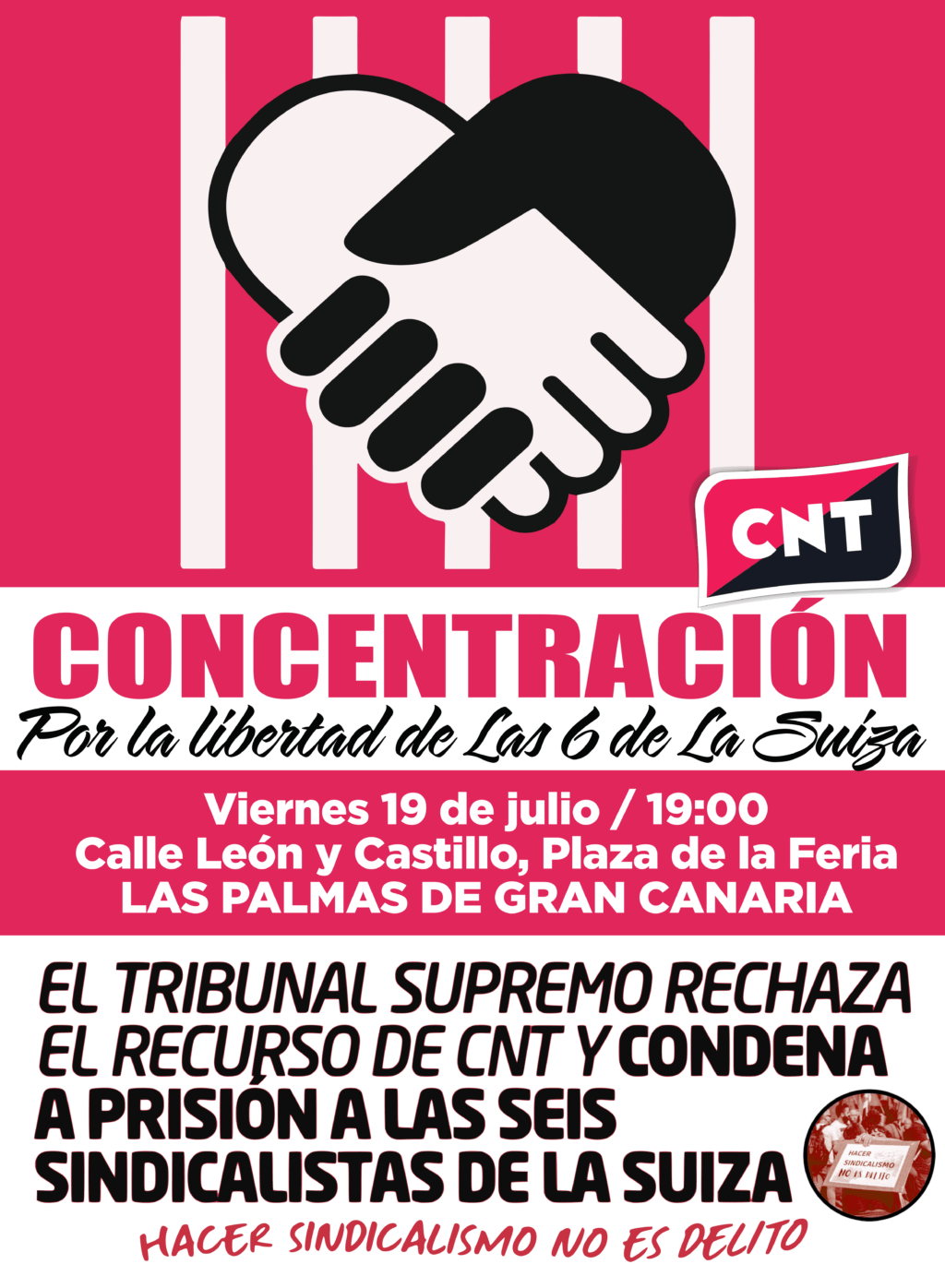 Carteleria CNT de Las Palmas de Gran Canaria